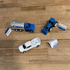 ERTL Dualie Truck, Tractor, and Milk Tanker